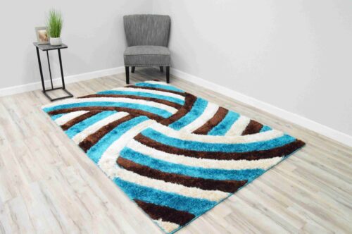 4D SHAGGY Rug Design 6483