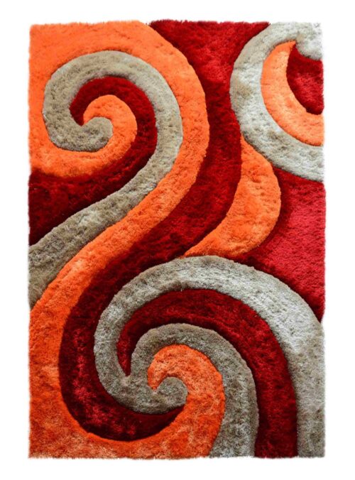 3D SHAGGY Rug Design 886