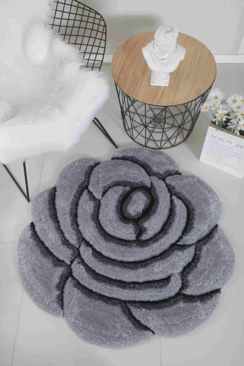 FAUX FUR Rug ROSE